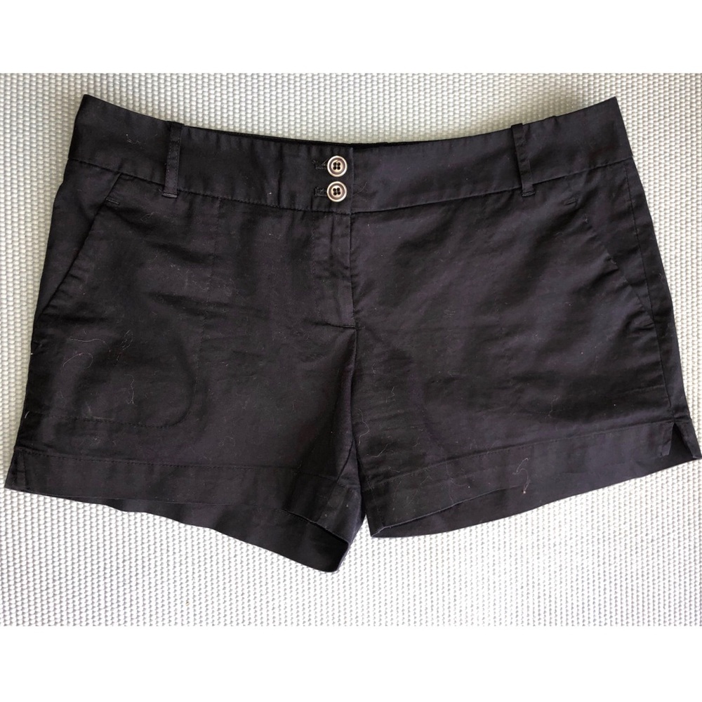 Navy blue chino shorts